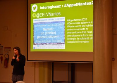 À Nantes, un (contre)pouvoir citoyen ! #AppelNantes2020 Réunion publique, 28 mars 2019 – Association Avec