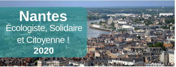 Nantes 2020 écolo, solidaire et citoyenne Association Avec Nantes