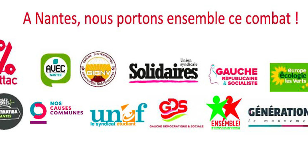 emplois climat general 2019 Nantes Manifestation du premier mai - Association Avec nantes