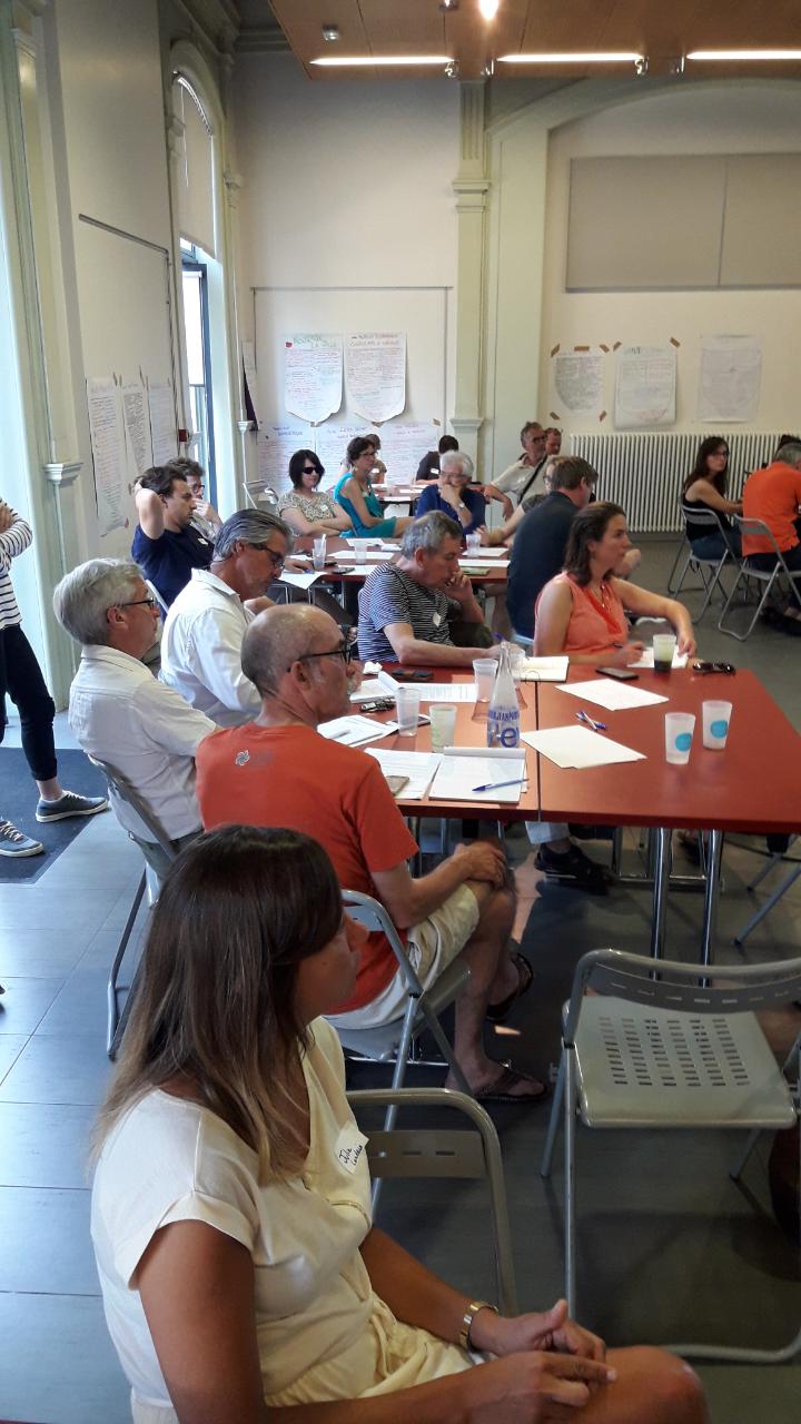 Séminaire du 6 juillet - écologistes et citoyens engagés travaillent ensemble pour imaginer Nantes demain