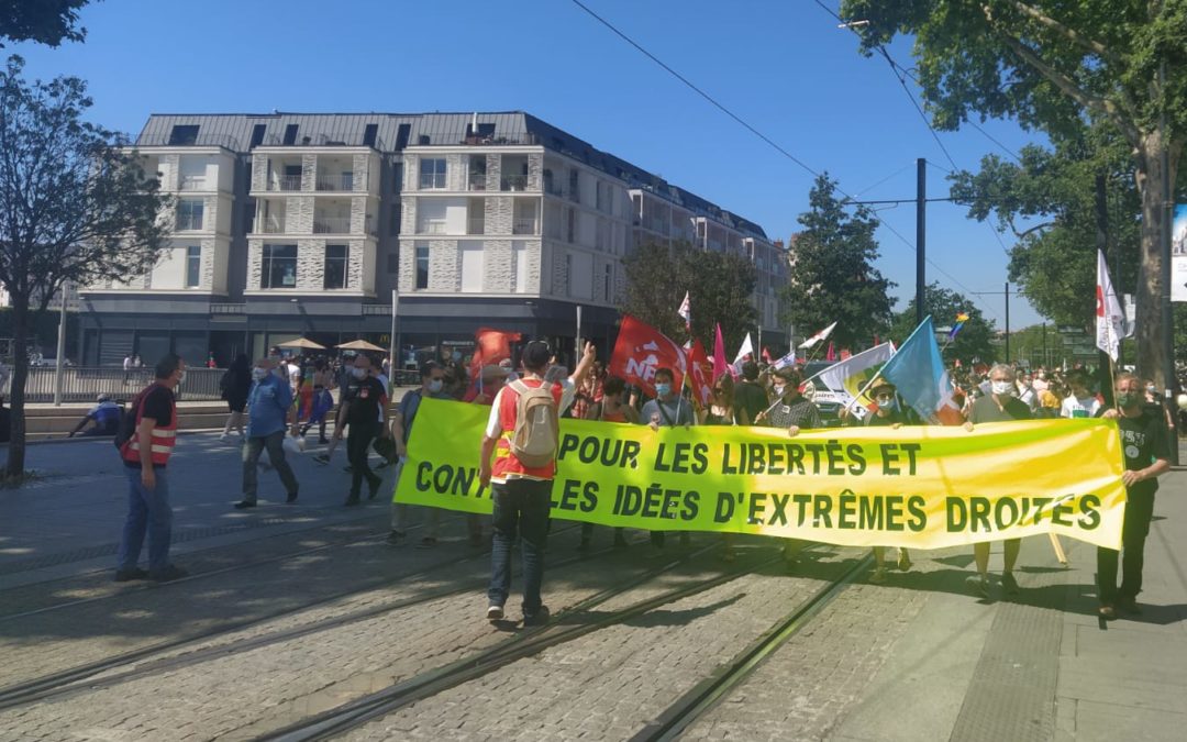 AVEC [Nantes] réaffirme son combat pour la Démocratie et contre les idées d’extrême droite
